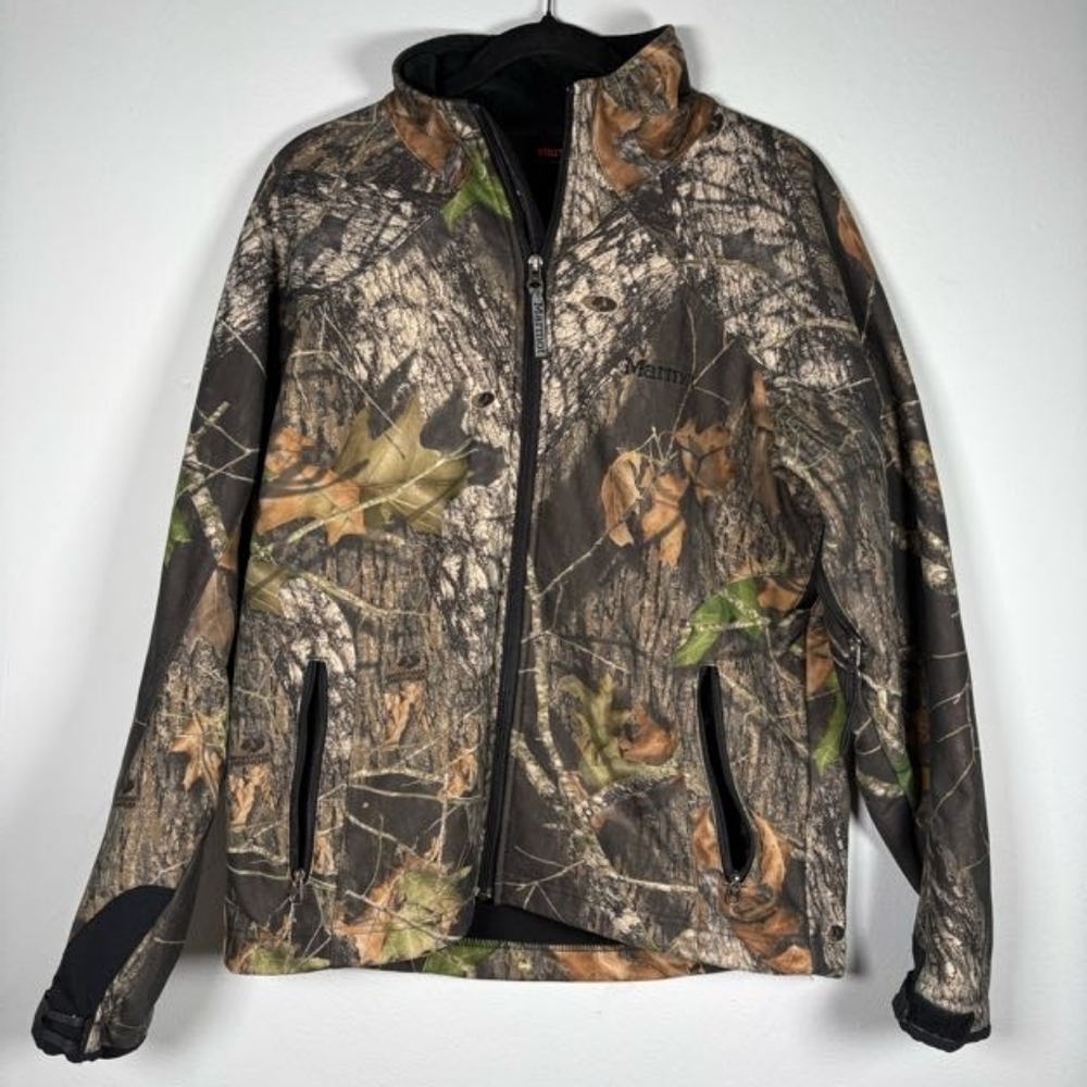 Marmot Men's Woodland Camo Performance Jacket Size Medium